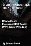  Full Stack PHP Router (MVC - PHP 7 - PHP Router): How to Create Professional PHP Router (MVC, FrameWork, Fast) (English Edition)