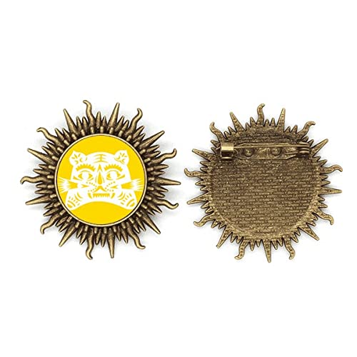 Broche en métal Year of Tiger pour raviver un manteau terne sans vous ruiner