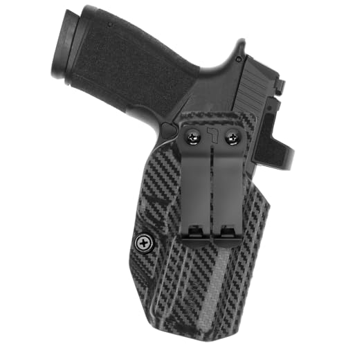 Tulster IWB Profile+ Holster in Right Hand fits: Sig P365 XMACRO | Optic Compatible Inside The Waistband Appendix Concealed Carry Kydex Holster - Tulster