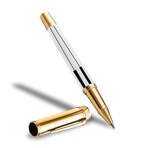 Ellington Pens Luxury Rollerball Pen Set - Smooth Writing, Elegant