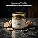 Spartacus White Truffle, Chopped, Preserved in Extra Virgin Olive Oil, The Perfect Gourmet Seasoning for Pizza, Pasta, Salads, Potatoes (1.41 oz)