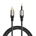 CableCreation 3 Feet Toslink Male to Mini Toslink Male Digital S/PDIF Audio Optical Fiber Cable 24K Gold Plated Compatible Chromecast Audio,iMac,Mac Pro&More,Black & Silver/1M