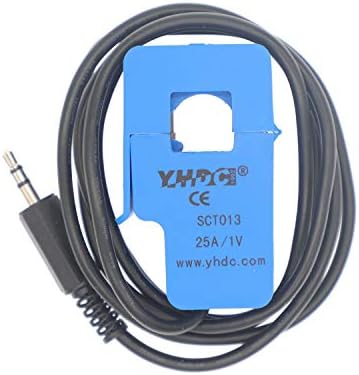 2PCS SCT013-000V 100A 1V Non-invasive Split Core Current Transformer Sensor