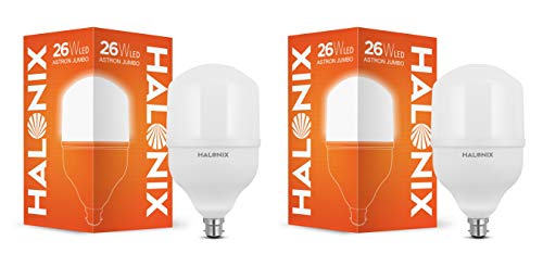 Image of Halonix Astron Jumbo Base B22 26-Watt LED Bulb (Pack of 2, Cool Day Light)