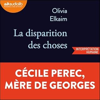 La Disparition des Choses cover art