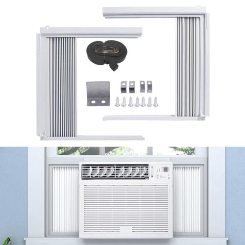 Kit ajustable de panel lateral ABS para evitar la pérdida de frío en ventanas con CA 5