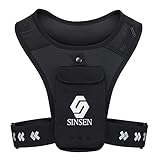 🏃‍♂Material impermeable: Riñonera de neopreno, sensible, suave, elástico, a prueba de golpes, aislamiento térmico, elasticidad, impermeable, transpirable, de secado rápido.