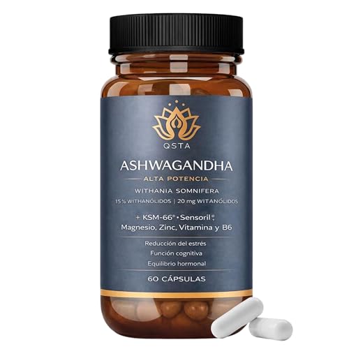 Complément Alimentaire Cortisol Balance – Ashwagandha KSM-66, Rhodiola, Magnésium, Neuf