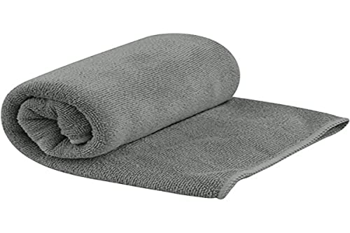 Sea To Summit Tek Towel, Plush Camping And Travel Towel, Small / Hand Towel, Grey #TOP12