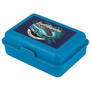 baagl Broodtrommel voor kinderen met vakken – lunchbox met scheidingswand voor school en kleuterschool – lunchbox met…