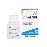 Marco Viti Vitialgin, 60 Perle da 1030 mg, Integratore con Acido Alfa-Lipoico, PEA e Vitamine B1 B2 B6, Supporto Sistema Nervoso e Modulazione Infiammazione, Senza Glutine