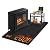 Keeswin Grill Mat 70 x 40 inch, Under Grilling Mats for Outdoor Grill, Silicone Fibreglass Heat Resistant Water Resistant Grill Mat for BBQ Grills, Fireplace, Floor, Lawn and Camping, Black