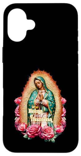 Virgencita La Guadalupana Virgen Morena Patrona de Mexico �X�}�z�P�[�X iPhone 16 Plus �p