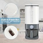 25 Lbs Cereal & Rice Dispenser - Airtight Countertop Storage Container for Kitchen & Pantry - Image 6