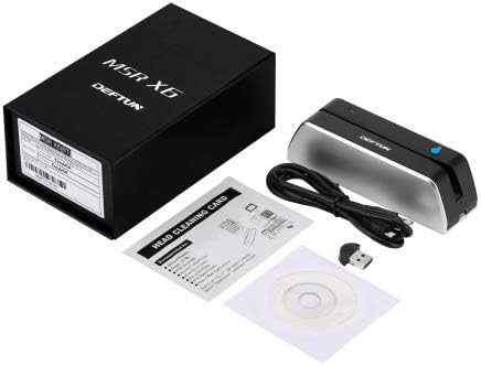 NEW Bluetooth MSRX6(BT) Magstripe Encoder Credit Card Reader Writer Swipe MSR206 MSR605 MSR606 MSRX6
