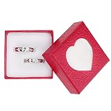 Générique Anneaux Assortis pour Couples Silver Couple Bagues Ensemble Jeu D Anneaux de Coeur Correspondants Rings Promesses pour Couple T Aime Engagement Bague de Mariage Bague Réglable