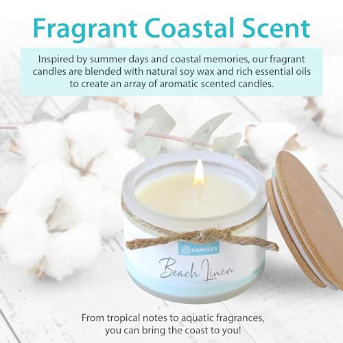 Bb Candles Coastal Essentials Natural Soy Hand Poured Candle thumb #5