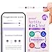Proov - 4-in-1 Fertility Test for Women - Ovulation & Pregnancy Test Strips - Monitors FSH, LH, PdG & hCG - Promote Chance of Pregnancy - Fertility Hormone Tracking - 1 Cycle Test Kit - 20 Tests