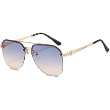 Ellipse Sunglasses Trendy Sunglasses UV400 Sun glasses UV Blocking Men Women Classic Trendy MC1966