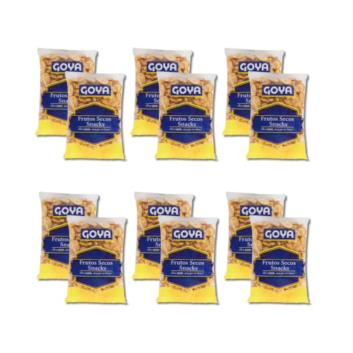Habas Fritas Crujientes - Pack de 12 Bolsas de 145g - Snack Tradicional de Frutos Secos con Sal - Aperitivo Sabroso y Natural - Formato Ahorro Familiar - NEXU