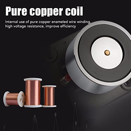 Elektromagnetischer Türhalter für Feuer, an der Wand Montiert, 80 Kg Saugkraft, Rauchdicht, Normalerweise Offen, Feuerglastürhalter aus Aluminiumlegierung