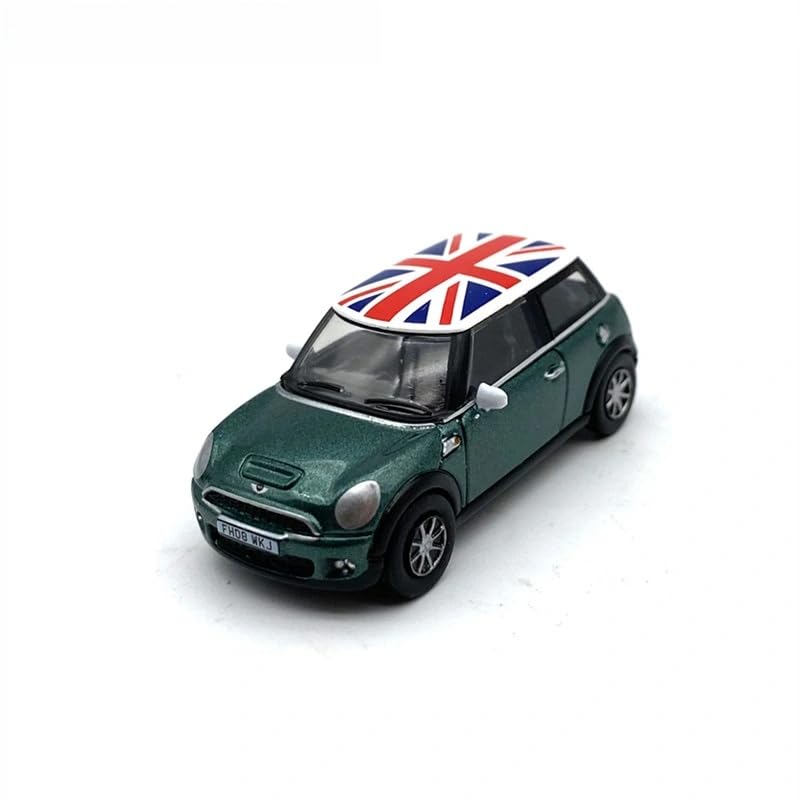 1:28 Scale Mini Cooper S Convertible Diecast Model Toy Car Pull-Back Action, with Openable Doors for Birthdays Gift Party Decorations Great Metal Toy Vehicle for Kids (White)-image-48