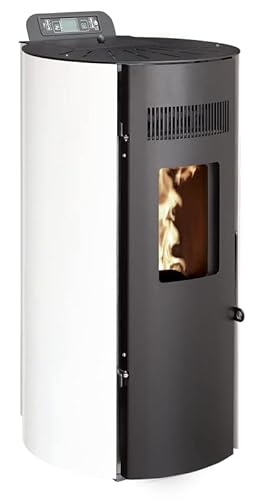 Poêle à granules SUNNY 9R Etanche - Blanc + Wifi Cover