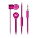 Produktbild KitSound Hive Buds In-Ear Kopfhörer mit In-Line Mikrofon und Gewirrfreiem Flachkabel Kompatibel mit Apple iPod, iPhone, iPad, Smartphone, Tablet und MP3 Player - Pink