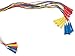 Sportime Jump Ropes, 7 Feet, Assorted Colors, Set of 6 - 1004676