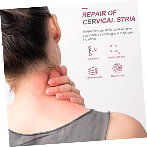 Beaupretty 2 Conjuntos Membrana Cervical Almofadas De Rugas No Peito Acessórios Para Meninas Luvas D