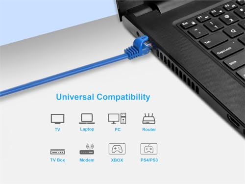 Cable Ethernet Monoprice Flexboot Cat5e Patch RJ45 50 pies miniatura 6