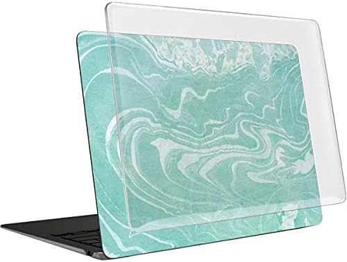 Skinit Case + Skin Compatible with MacBook Air 13in (2020) Originally Designed Mint Marbling Design