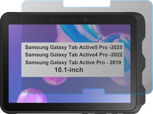 Image of Privacy Anti Peep Matte Screen Guard Compatible With Samsung Galaxy Tab Active 5 Pro 2025 / Tab Active 4 Pro 2022 / Tab Active Pro 2019 (10.1 Inch Tablet) Not a Tempered Glass Screen Protector