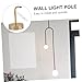 Artibetter 2 Sets Retro Wall Sconce Holder Industrial Lamp Bracket for Shade with Bulb Holder Versatile Lighting Fixture for Bedroom and Room Stylish Home Decor Accessory