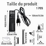Wafuesh filtre intérieur à pompe, mousse et charbon, 20 à 40 L photo 2