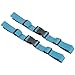 PATIKIL Backpack Chest Strap, 2 Pack Polyester Webbing Adjustable Replacement Strap with Quick-Release Buckle for Bag Outdoor Hiking Cycling, Sky Blue