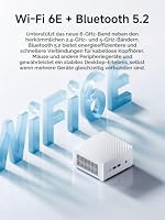 MINIS FORUM M1 Lite Mini PC, Intel Core Ultra 5 125U (12C/14T bis 4,3 GHz), 16 GB DDR5, 512 GB SSD, USB4, Triple Display (HDMI 2.1/DP 1.4/USB4), 2,5G LAN, Wi-Fi 6E, BT5.2 – Ansicht 6
