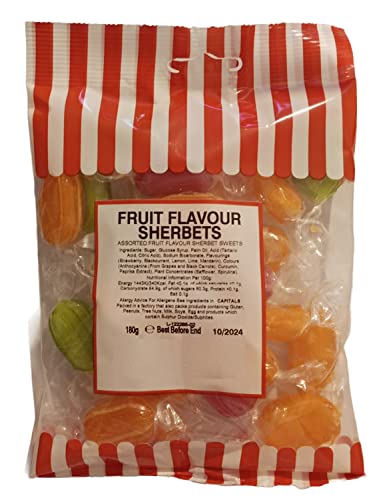 British Candy World Sweets A Very True British Classic Sweets Candy Fruit Sherbets British Fruity Sherbets Imported From The United Kingdom Uk England Wrapped Fruit Flavored Hard Boiled Sweets With A Tangy Sherbet Centre Old Fashioned & Quality Retro Candies Wrapped Boiled Candy British Sweets The Very Best Handmade British Sweets A True British Classic Fruit Flavored Sherbet Sweet Candy #TOP6