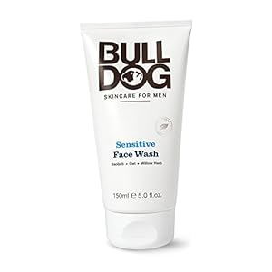 BULLDOG SKINCARE – Sensitive Face Wash For Men Cleanser for Sensitive Skin 150 ml