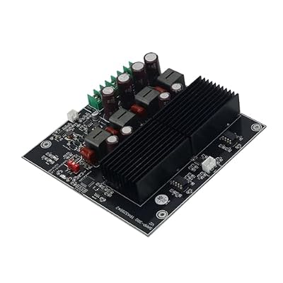 Professional Double Cores Stereo Amplifier Board 600Wx2 Auto Power Saving Mode Low Heat Generation Home Stereo Amplifier