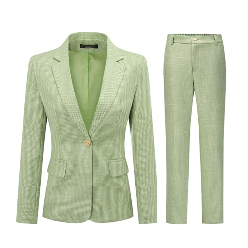 YUNCLOS Women's Two-Piece Office Suit Set
