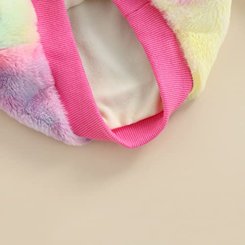 Yumeng Peuter Baby Meisjes Jongens Sweatshirt Lange Mouwen Pluche Pullover Tops Herfst Winter Kleding (Multi-Color D, 3… - Image 7