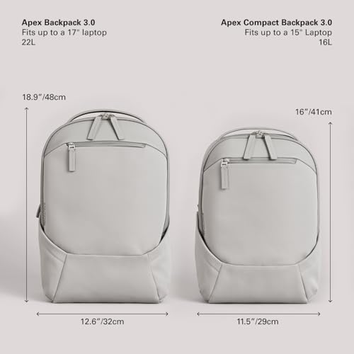 Image of Troubadour Apex 4.0-22L Premium Laptop Backpack - Ergonomic & Water Resistant - Designed for Work and Travel - Scree