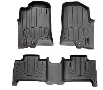 WeatherTech 2006-2010 Hummer H3 Black Floor Liner (Full Set)