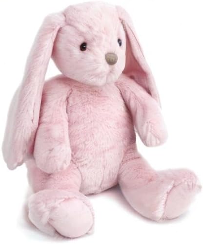 MON AMI Rosie The Bunny Stuffed Animal | 13-Inch Soft Pink Rabbit Plush Toy | Huggable Bunny Plush for All Ages | Cuddly Easter & Nursery Décor for Birthdays or Baby Showers - Image 8
