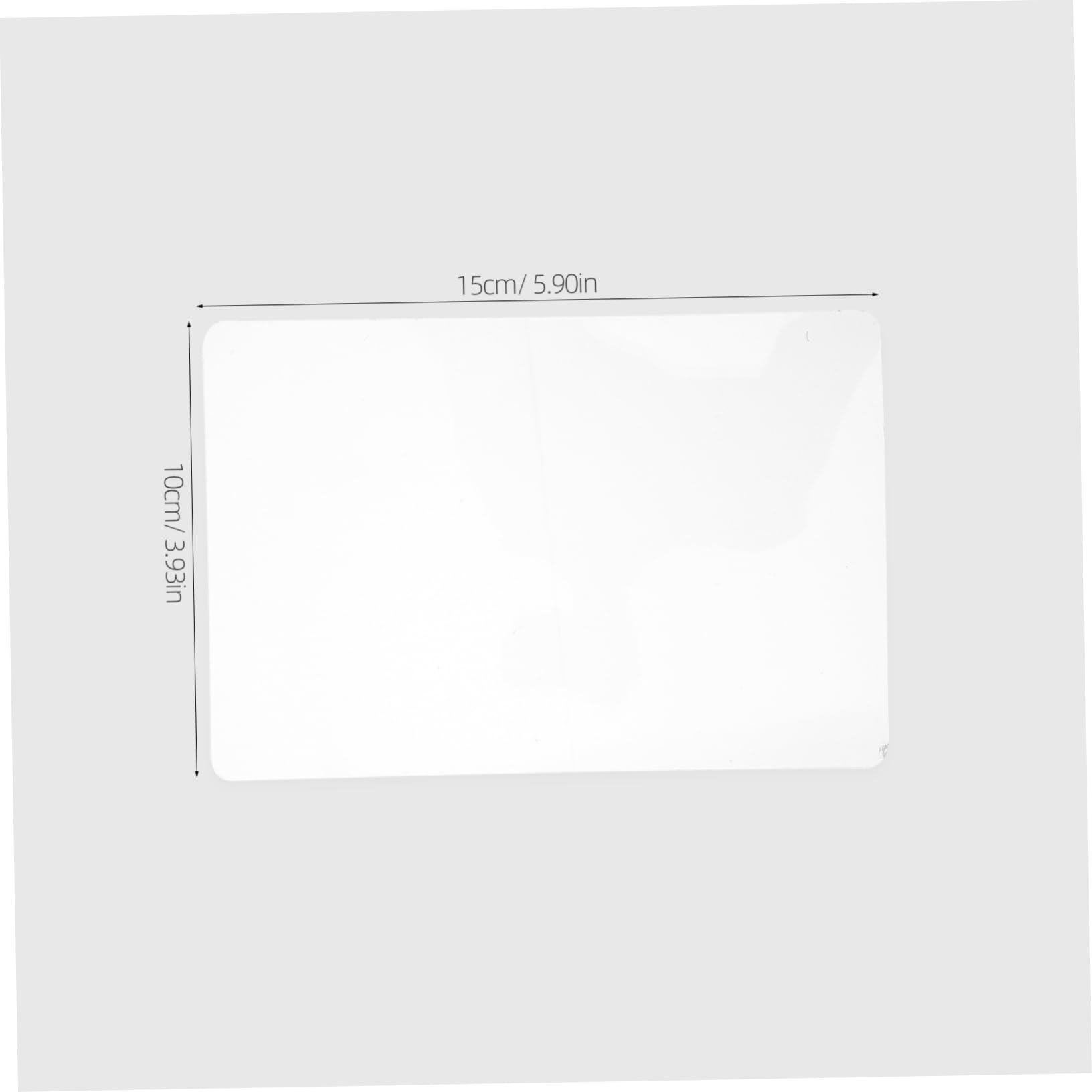 IWOWHERO Portable 3pcs Transparent Engraving Mats Die Cutting Machine Plates Non-slip Coating for Artistic Craft