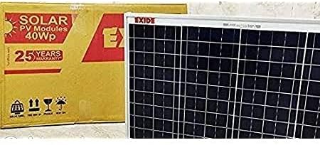 Exide - 40 watt Solar Panel