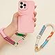 CHUQING Handyband Blau Kurz Universal Kurze Handykette Handgelenk Handy Handschlaufe Universal Phone Lanyard