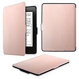 Fintie for Kindle Paperwhite ケース 超薄 軽量 保護カバー オートスリープ機能付き (第5 / 6 / 7世代、マンガモデル専用) (第10世代 2018に適応できない) (ローズゴールド)