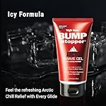 Bump Stopper Arctic Shaving Gel | Face Shave Gel with Menthol, Tea Tree & Aloe Vera | Relieves Razor Burn and Razor Bumps | for Sensitive Skin | 5.3 OZ - Image 3